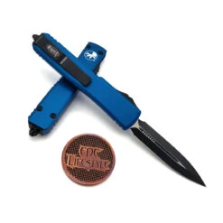 Microtech Ultratech 122-1BL Blue Double Edge Black Standard -Microtech Shop 334925221 563673249064476 5750913641874596813 n 58584.1678244659