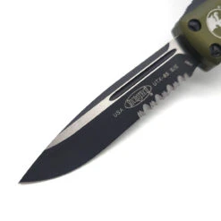 Microtech UTX-85 231-2OD OD Green Single Edge Partial Serrated Black Standard -Microtech Shop 334971048 1839537559749854 3509631411201425852 n 58038.1678244512