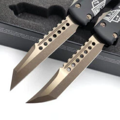 Microtech Ultratech 119-13SETDMS Dead Man's Hand Hellhound Tanto/Warhound Bronzed Apocalyptic Signature Series Set Of 2 -Microtech Shop 336623885 765302538273355 4305244535284703578 n 95062.1679676381