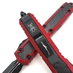 Microtech Makora 206-1RDCFIS Red Carb On Fiber Inlays Double Edge -Microtech Shop 337172785 195426559865190 1599949603846789611 n 53773.1680047870
