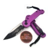 Microtech L.U.D.T. 135-2VI Violet Standard LUDT Partial Serrated Two Tone
