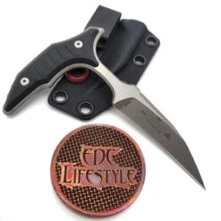 Microtech/Bastinelli Bee 218-7GTBKS Bee Wharncliffe Push Dagger Bead Blast