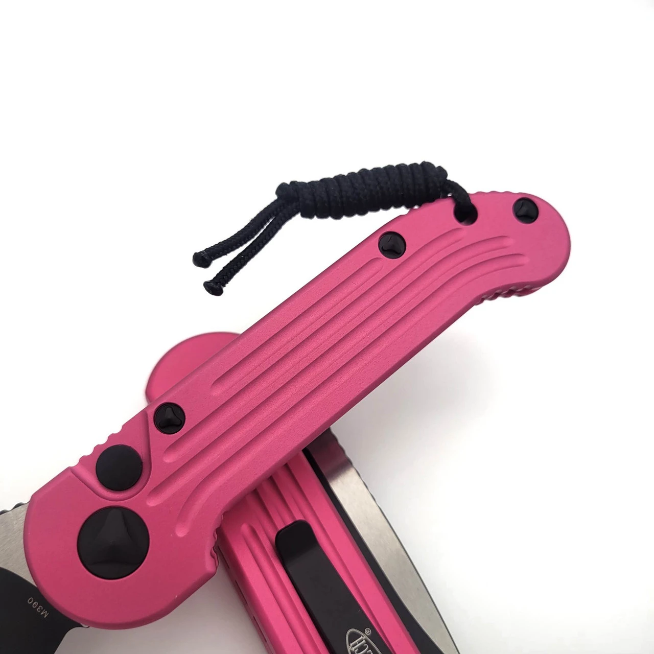 Microtech L.U.D.T. 135-2PK Pink Standard LUDT Partial Serrated Two Tone 5 Microtech L.U.D.T. 135-2PK Pink Standard LUDT Partial Serrated Two Tone - Image 5