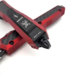 Microtech Makora 206-1RDCFIS Red Carb On Fiber Inlays Double Edge -Microtech Shop 338423033 1310459406203498 5140338724179358708 n 40088.1680047870