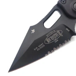 Microtech Borka Auto Stitch 169-2T Tactical Black Standard S/E Partial Serrated -Microtech Shop 339743002 247325661005736 2540670054511394118 n 59149.1680669452
