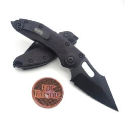 Microtech Borka Auto Stitch 169-2T Tactical Black Standard S/E Partial Serrated -Microtech Shop 339804048 746758713778286 3665488675326222802 n 67882.1680669452