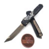 Microtech Ultratech 123-13DMS Dead Man's Hand Bronzed Apocalyptic Tanto Edge
