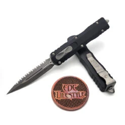 Dirac 225-12AP Full Serrated Apocalyptic Double Edge -Microtech Shop 342243924 619157543452510 3442387032126349551 n 41953.1681879614