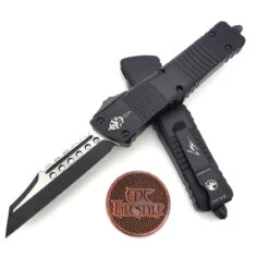 Microtech Combat Troodon 219W-1TS Black Tactical Warhound Standard