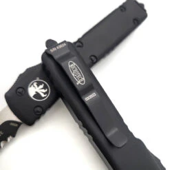 Microtech UTX-70 148-2T Single Edge Partial Serrated Black Standard -Microtech Shop 342335409 1082185279851216 5206147418895115402 n 11142.1681957725
