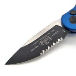 Microtech L.U.D.T. 135-2BL Blue LUDT Partial Serrated Two Tone Standard -Microtech Shop 342378396 556383426385765 8831477823713307365 n 07110.1682469946