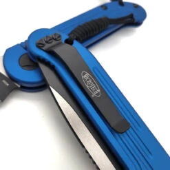 Microtech L.U.D.T. 135-2BL Blue LUDT Partial Serrated Two Tone Standard -Microtech Shop 342588888 768248084896802 6950887769881293181 n 90303.1682469946