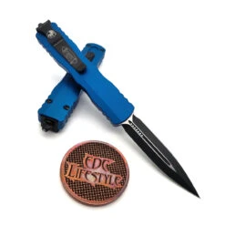 Microtech 225-1BL Blue Dirac Double Edge Black Standard -Microtech Shop 345321662 272844825095216 5303468629204286780 n 91028.1684207071
