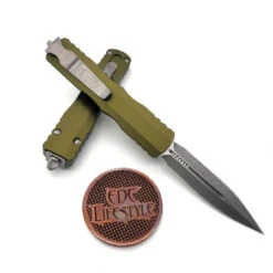 Microtech Dirac 225-10APOD OD Green Apocalyptic Double Edge -Microtech Shop 345482161 584441787012956 6820758014568685440 n 60656.1684206971