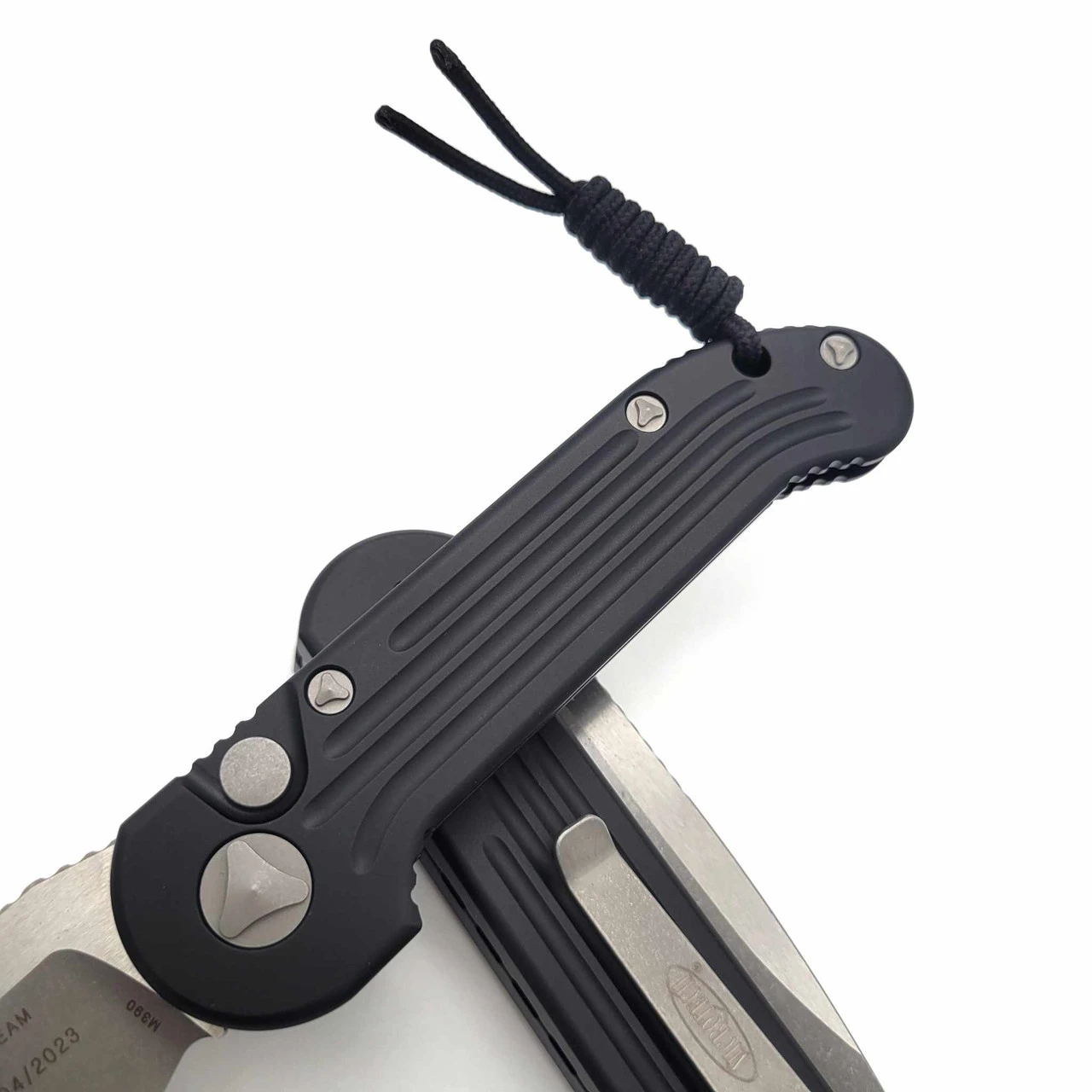 Microtech L.U.D.T. 135-11AP Black Apocalytpic Standard Partial Serrated LUDT 3 Microtech L.U.D.T. 135-11AP Black Apocalytpic Standard Partial Serrated LUDT - Image 3