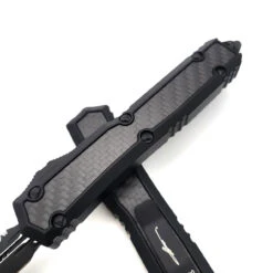 Microtech Makora 206-3TCFIS Black Tactical Double Edge Full Serrated Carbon Fiber Inlays -Microtech Shop 346156102 798819638620863 1307996348653906040 n 08345.1684901377