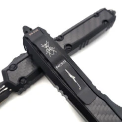 Microtech Makora 206-3TCFIS Black Tactical Double Edge Full Serrated Carbon Fiber Inlays -Microtech Shop 346170576 768701424775574 333649802282630065 n 47015.1684901377