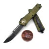 Microtech Combat Troodon143-1OD OD Green Single Edge Black Standard
