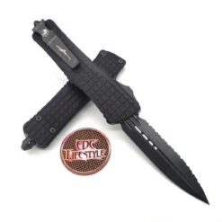 Microtech Combat Troodon142-3CT-DS Delta D/E Frag Fluted DLC Full Serrated DLC HW Nickel Boron Internals -Microtech Shop 351647841 634373328750275 2428993000848681644 n 81337.1686061226