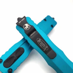 Microtech 225-1TQ Turquoise Dirac Double Edge Black Standard -Microtech Shop 355714412 1215466952499907 8039643669684966434 n 06617.1687924396