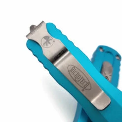 Microtech 225-10TQ Turquoise Dirac Double Edge Stonewash Standard -Microtech Shop 359256128 1338747120326314 2946203303003162801 n 77661.1688790347
