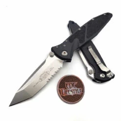 Microtech Socom Elite Manual 161-11 Tanto Edge Partial Serrated Stonewash
