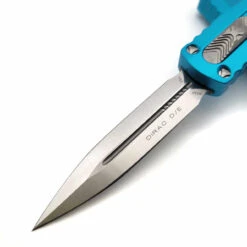 Microtech 225-10TQ Turquoise Dirac Double Edge Stonewash Standard -Microtech Shop 359438217 1223268495020053 6337317937539634651 n 59828.1688790347
