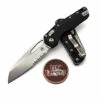 Microtech MSI S/E Tri-Grip Polymer Molded Black Partial Serrated Stonewash 210T-11PMBK