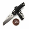 Microtech MSI S/E Tri-Grip Injection Molded Black Stonewash 210T-10IMBK