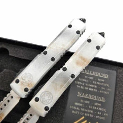 Microtech Ultratech 119-1SETSADS Hellhound Tanto & WarhoundSignature Series Star Wars Sand Trooper Deep Engraved StandardSet Of 2 -Microtech Shop 364214917 101603796370526 7725867309566504402 n 35164.1691126224