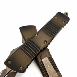 Microtech 142-15APABS Combat Troodon Antique Bronze Handle Double Edge Full Serrated Bronze Apocalyptic Blade & Hardware -Microtech Shop 364223145 308003241702778 2941207890551167607 n 40253.1691123482