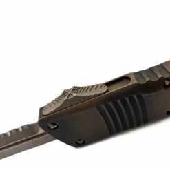 Microtech 142-15APABS Combat Troodon Antique Bronze Handle Double Edge Full Serrated Bronze Apocalyptic Blade & Hardware -Microtech Shop 364225645 1473282770087746 9039647137062742150 n 40611.1691123482