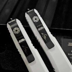 Microtech UTX-85 719-1SETSTS Hellhound Tanto & WarhoundSignature Series Star Wars Storm Trooper Deep Engraved White Standard Set Of 2 -Microtech Shop 364525297 979776299892537 4469031014709460281 n 78348.1691555971