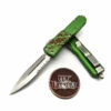 Microtech UTX-85 232-11Z Zombie Tech Stonewash Double Edge Partial Serrated