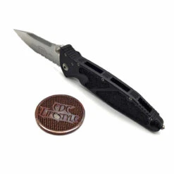 Microtech Socom Elite Manual 160-11 Black Single Edge Stonewash Partial Serrated -Microtech Shop 368643091 602269058744541 5753049211030048448 n 72663.1692590795