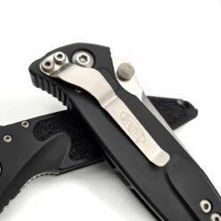 Microtech Socom Elite Manual 160-11 Black Single Edge Stonewash Partial Serrated -Microtech Shop 369342734 1177456480312016 4877480492504030341 n 14883.1692590794