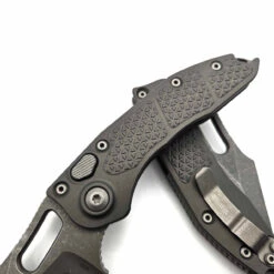 Microtech Borka Auto Stitch 169-10APNC Single Edge Natural Clear Apocalyptic Standard -Microtech Shop 369583891 1450923119080878 8523076524035133690 n 15791.1692590741