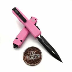 Microtech Ultratech 122-1BPK Cerakote Blasted Pink Double Edge Black Standard -Microtech Shop 373336315 640631204804021 8256274459354860669 n 97096.1694141570