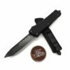 Microtech Combat Troodon 144-1CT-DSH Frag Delta Shadow DLC Tanto Edge Nickel Boron Internals