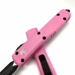 Microtech Ultratech 122-1BPK Cerakote Blasted Pink Double Edge Black Standard -Microtech Shop 373354052 1016202049625295 5934657864379411318 n 56406.1694141570