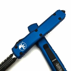 Microtech Ultratech 122-3BL Blue Double Edge Full Serrated Black Standard -Microtech Shop 373450172 267864226155990 7311460238061522264 n 53996.1694663490