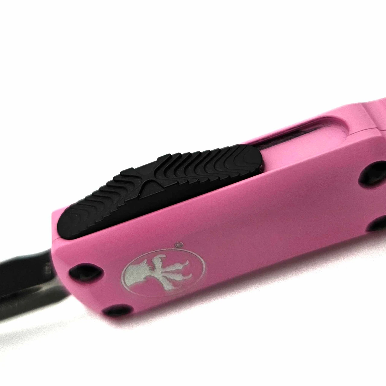 Microtech UTX-85 232-1BPK Cerakote Blasted Pink Double Edge Black Standard 2 Microtech UTX-85 232-1BPK Cerakote Blasted Pink Double Edge Black Standard - Image 2