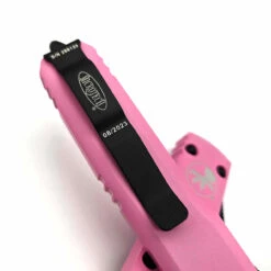 Microtech Ultratech 122-1BPK Cerakote Blasted Pink Double Edge Black Standard -Microtech Shop 375024787 221892393872552 5658673217698353571 n 54510.1694141569