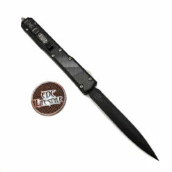 Microtech Makora II 106-1 D/E DLC Plain - Preowned -Microtech Shop 382857599 1507066353398716 3337897961651340618 n 74997.1696048993