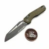 Microtech MSI S/E Green Frag G-10 Apocalyptic Partial Serrated 210-11APFRGTOD