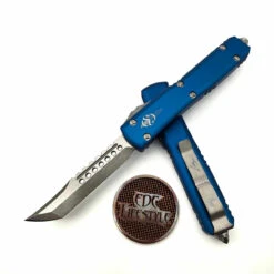Microtech Ultratech 119-10APBLS Blue Hellhound Tanto Apocalyptic