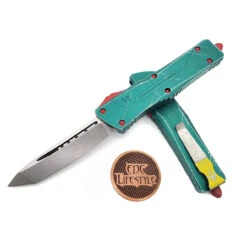 Microtech Combat Troodon 144-10BH Bounty Hunter Stonewash Tanto