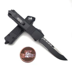 Microtech Combat Troodon 143-2T Black Tactical Single Edge Partial Serrated -Microtech Shop 5F120350 D1CE 48B8 B04D 1992168BFED9 98001.1686969350