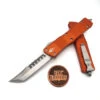 Microtech Combat Troodon 219-10ORS OrangeStonewash Hellhound Signature Series