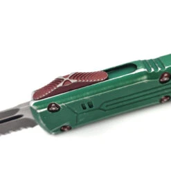 Microtech Ultratech 123-12BH Bounty Hunter Tanto Full Serrated Stonewash Serial #00636 Pre-owned -Microtech Shop 782A8C68 8ADB 4DFA 8133 0348468D4317 22459.1669321370